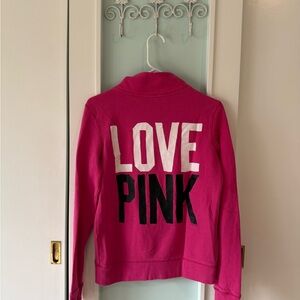 PINK Victoria's Secret Pink half zip sweatshirt